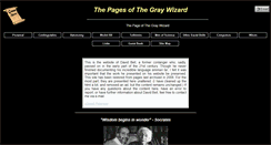 Desktop Screenshot of graywizard.conlang.org