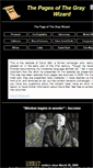 Mobile Screenshot of graywizard.conlang.org