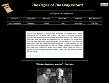 Tablet Screenshot of graywizard.conlang.org
