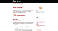 Desktop Screenshot of dothraki.conlang.org