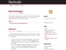 Tablet Screenshot of dothraki.conlang.org
