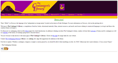 Desktop Screenshot of library.conlang.org