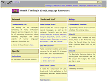 Tablet Screenshot of conlang.info